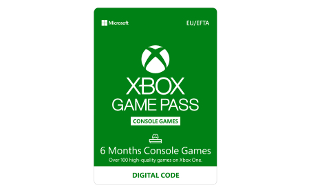 Game Pass - 6 Months Subscription eGift Card gift card image