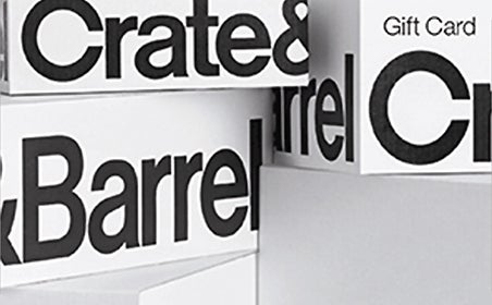 Crate & Barrel Gift Card gift card image