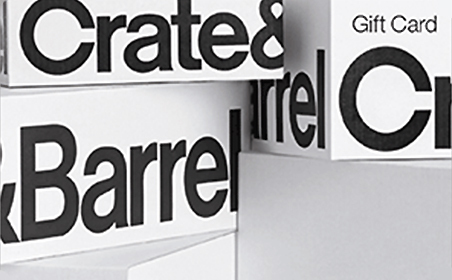 Crate & Barrel Gift Card gift card image