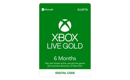 Xbox Live - 6 Months Subscription eGift Card gift card image