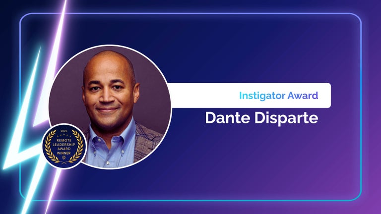 Dante Disparte Instigator Award 2025.