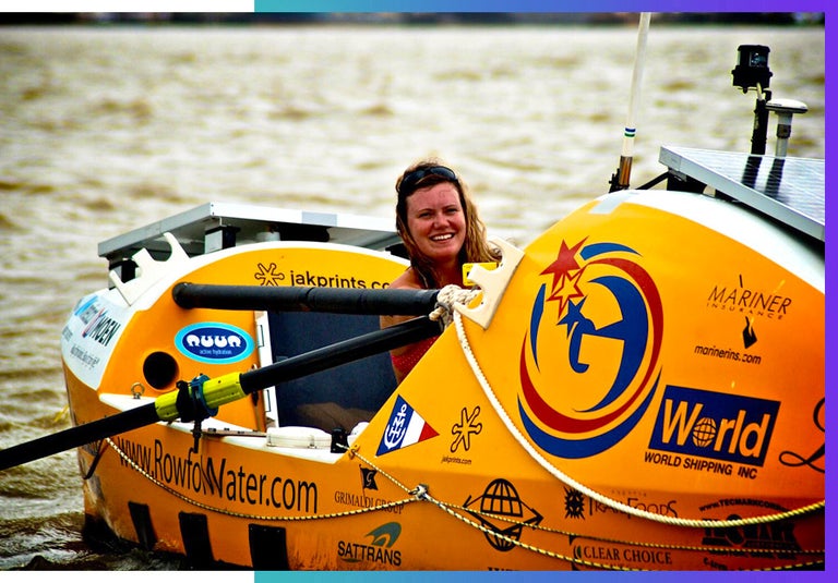 Katie Spotz World Record Solo Ocean rower.