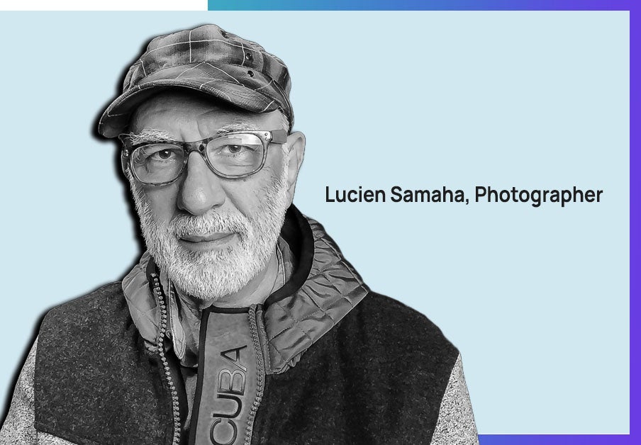 Lucien Samaha the man who took the first digital photo.