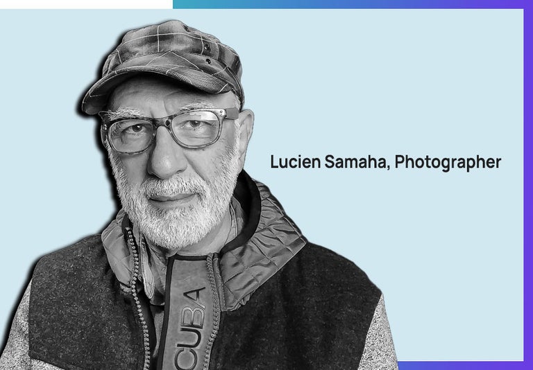 Lucien Samaha the man who took the first digital photo.