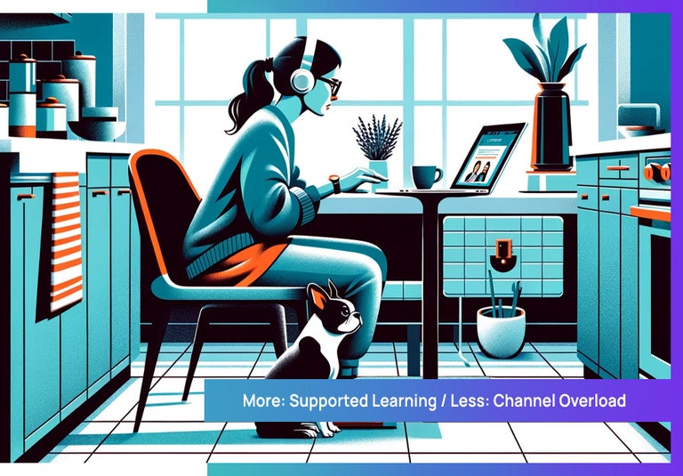 More /less list 2024: Supported learning over channel overload.