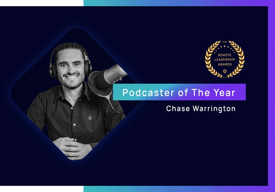 Chase Warrington: Crossover's 2023 Remote Work Leadership Awards.