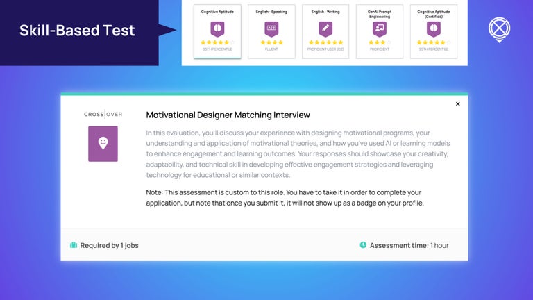 Skill Based Test Example Question on Crossover.