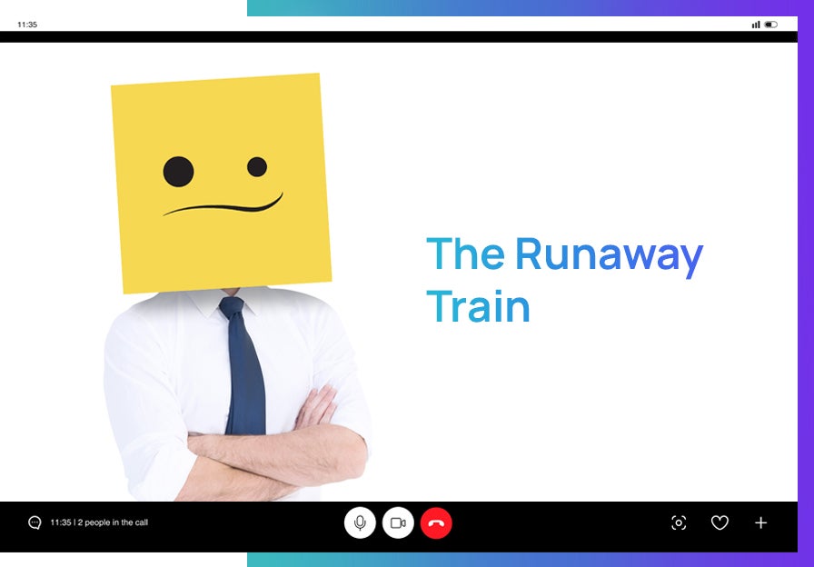 Bad remote manager The Runaway Train