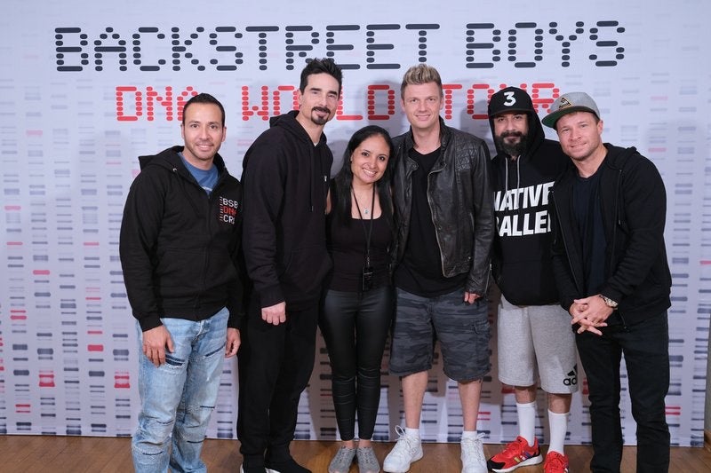 Ivina Acuña & Backstreet Boys #2