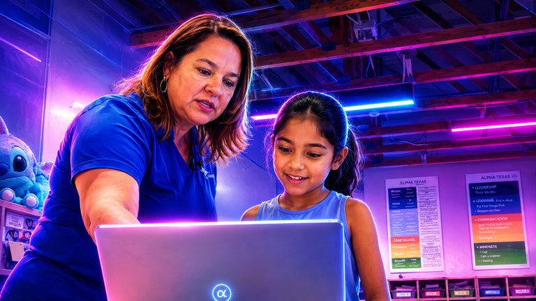 Christie Ray uses AI to build systems that support students in their learning.