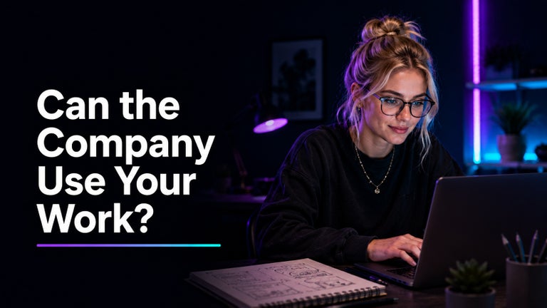 Can the company use your work - Q3 unpaid work rules.