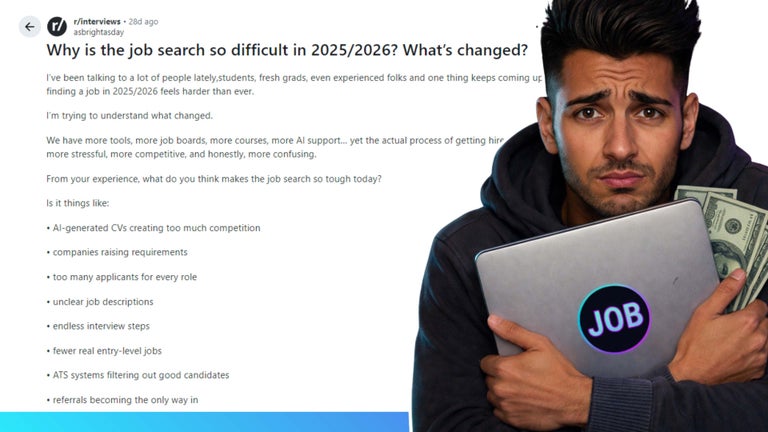 Job hugging: reddit job search is so difficult in 2026.