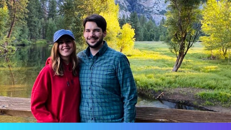 Matthew and his wife on holiday at Yosemite National Park in the US. 