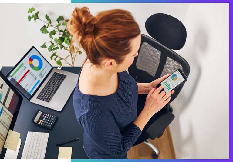 Tracking productivity and performance with AI.