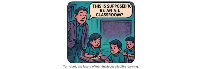 Turns out, the future of learning looks a lot like learning.