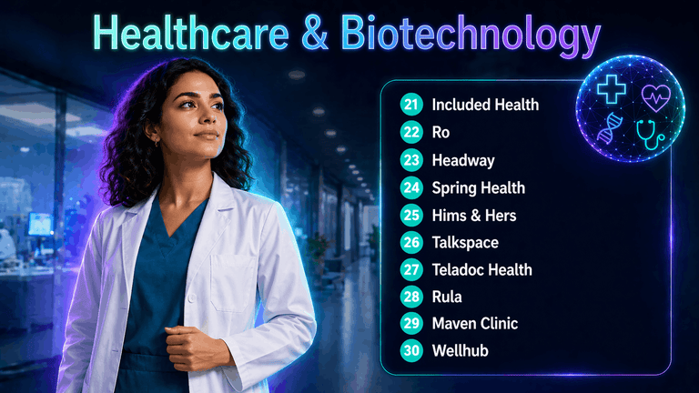 Healthcare & Biotechnology