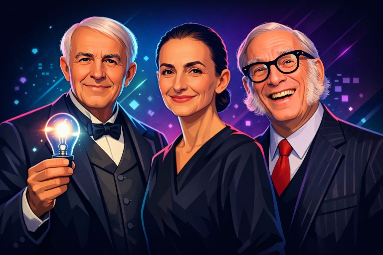 Thomas Edison, Georgia O'Keefe, Isaac Asimov all prolific creators.