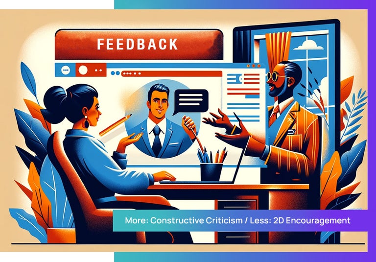 More / less list 2024: constructive criticism over 2D encouragement.