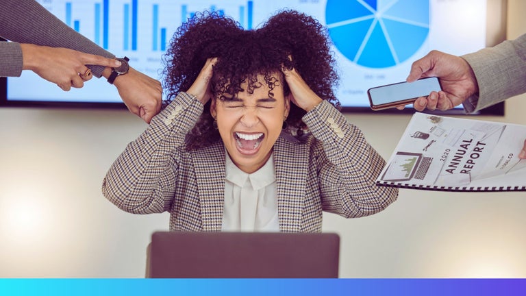 Burnt out at work? It's a perk of the job.