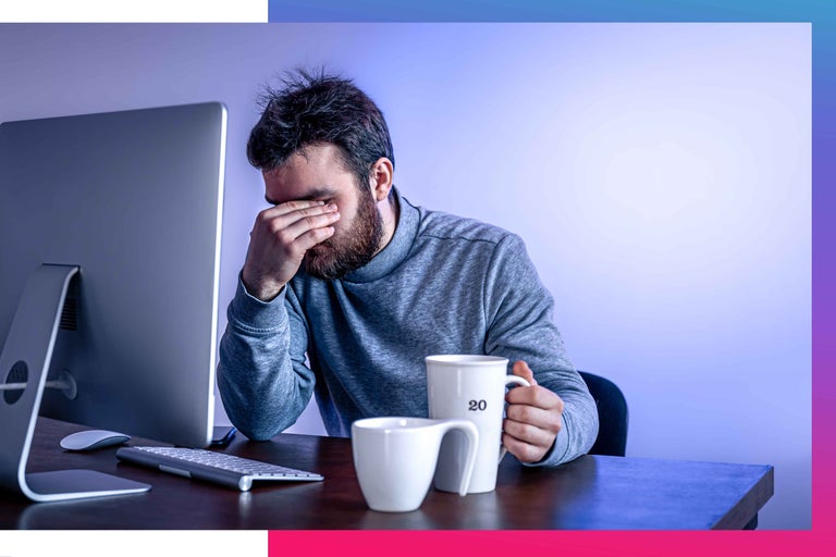 Async worker feeling burned out from channel overload.