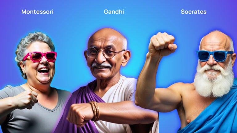 The great teachers of old.