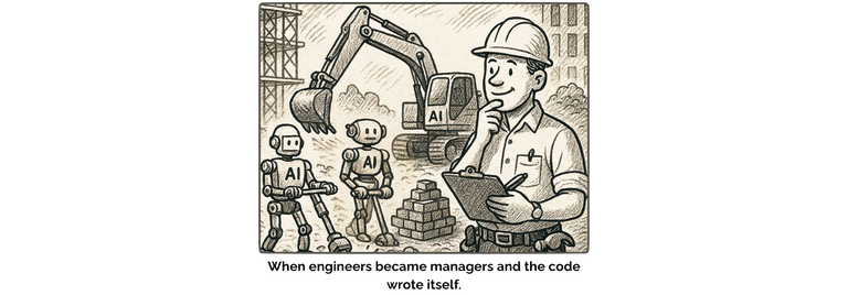 When engineers became managers and the code wrote itself.
