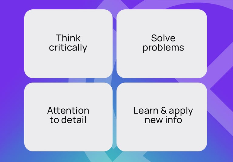 What is the Crossover Criteria Test: four things it measures.