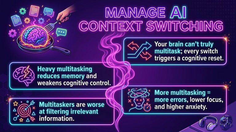 Manage AI context switching