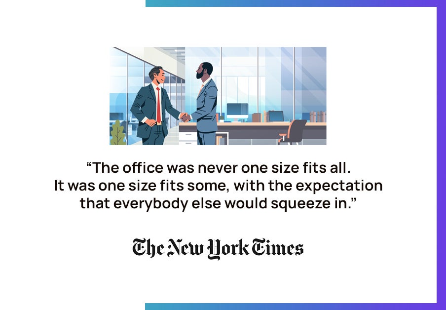 Return to office New York Times Quote