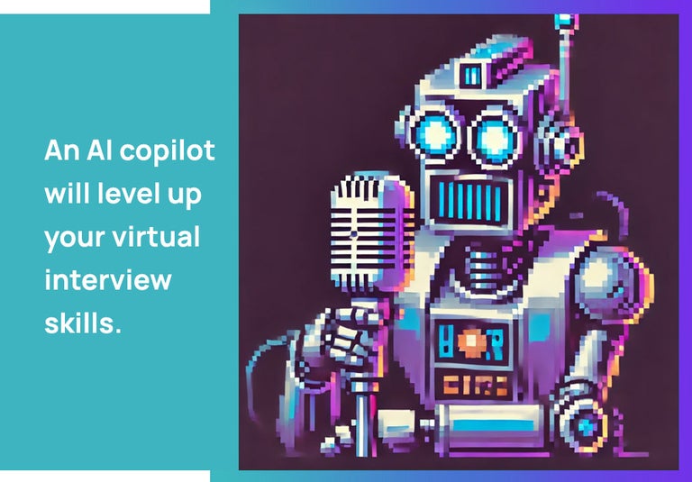 An AI copilot for leveling up your remote interview skills.