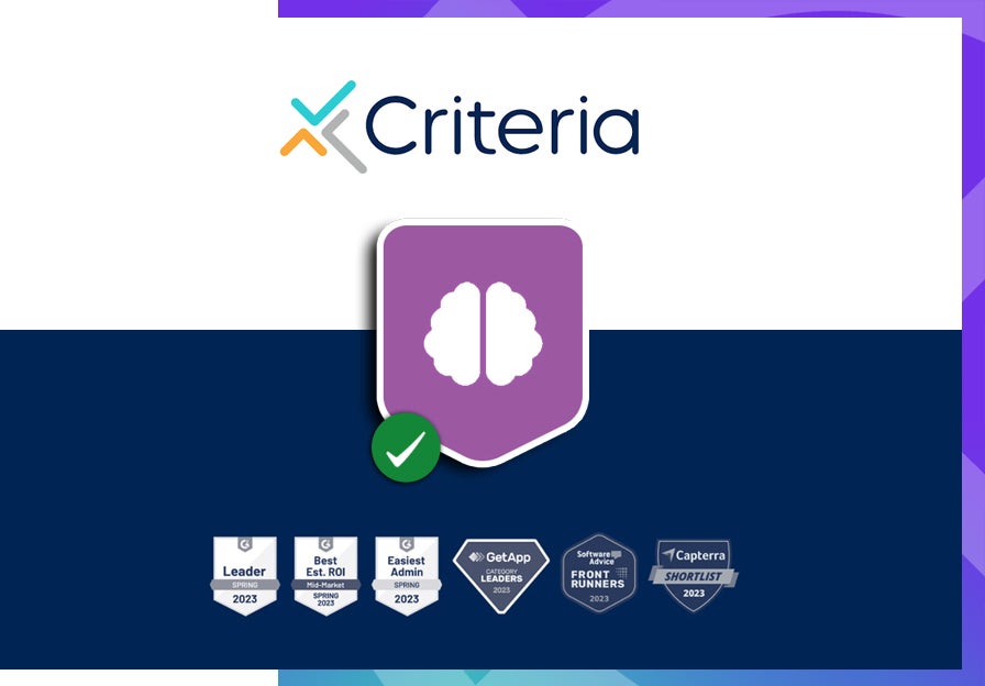 Criteria Corp the company that created the CCAT test. 