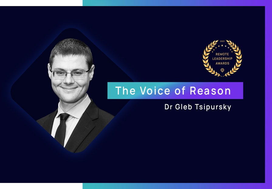 Dr Gleb Tsipursky: Crossover's Remote Leadership Awards of 2023