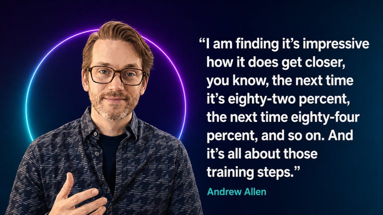 Andrew Allen AI feedback loops quote.