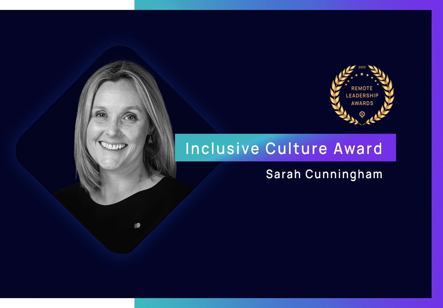 Sarah Cunningham: Crossover's Remote Work Leadership Awards of 2023.