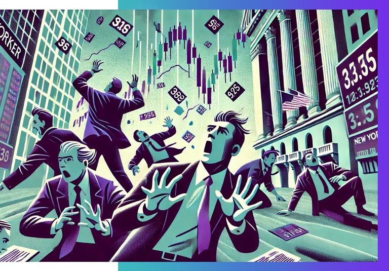 Stock market crash of 2010 caused by AI automation in trading.