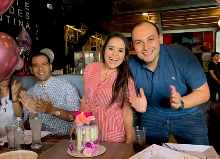 Felipe Botero and family.