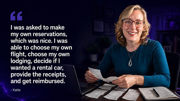 Katie Boye quote, edtech shadow day.