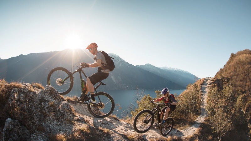 Mountain bike riders with improved quality and durability bicycles
