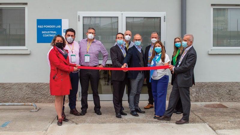 PPG launches the new R&D powder lab in Milan