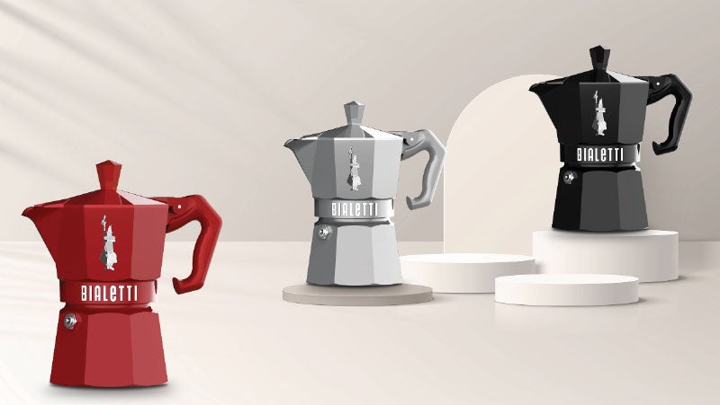 Bialetti's Moka Express protected by PPG powder coatings