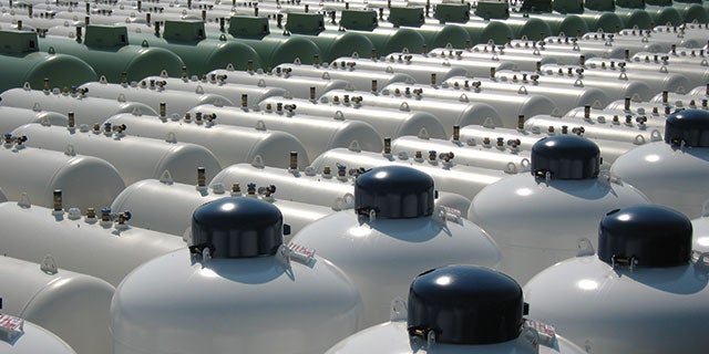 Qualicoat Class 1-certified white polyester PPG's topcoats protects aboveground gas tanks from environmental agents