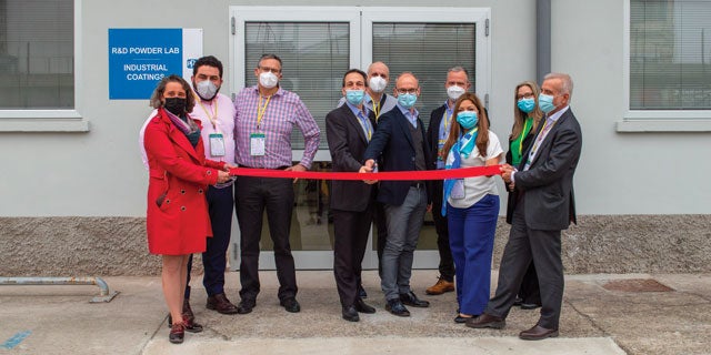 PPG launches the new R&D powder lab in Milan