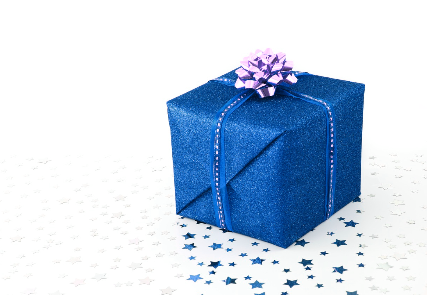 Rewards blue gift box