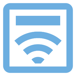 smart electricity meter icon