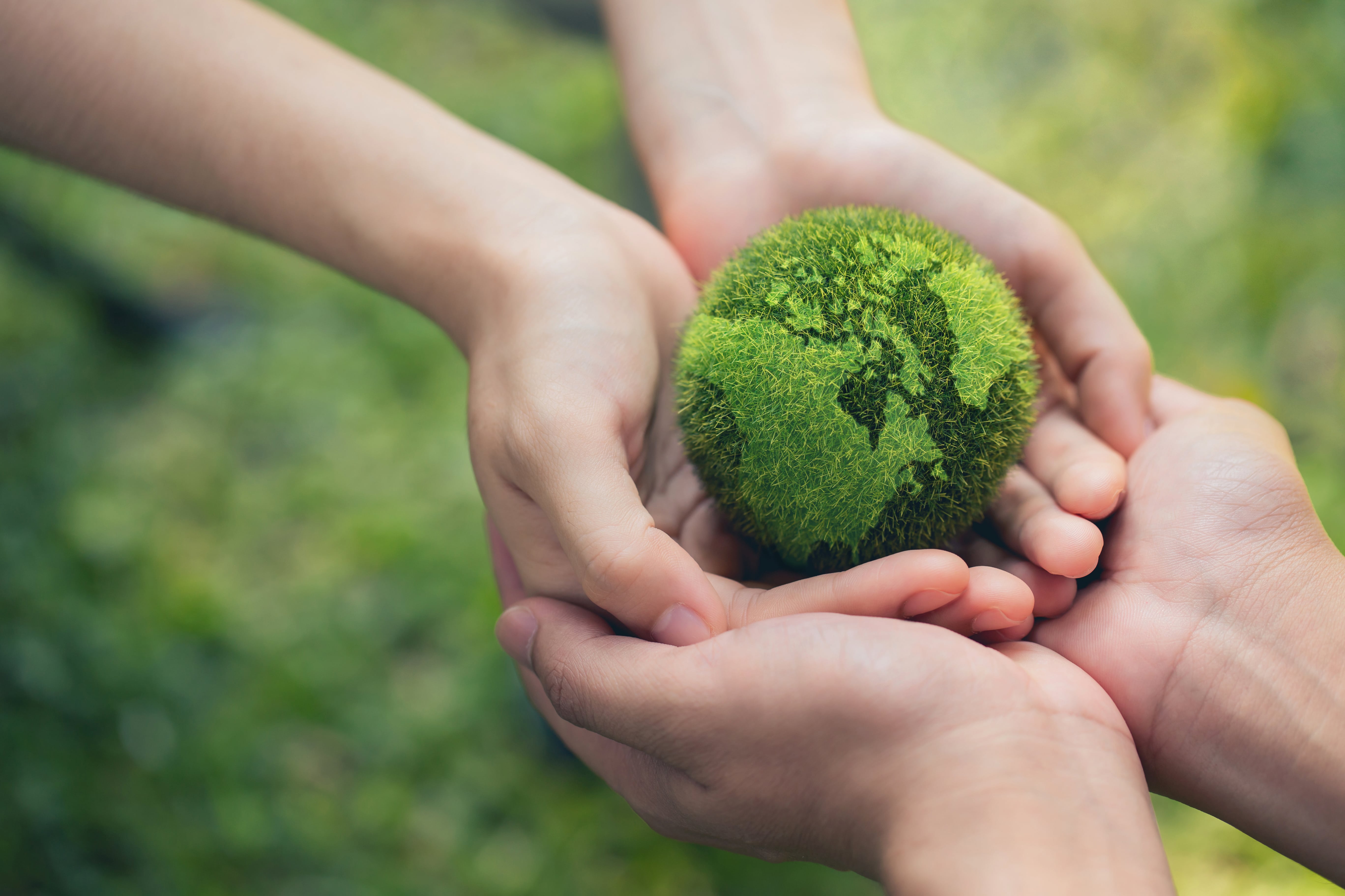 Image depicting a greener more sustainable planet