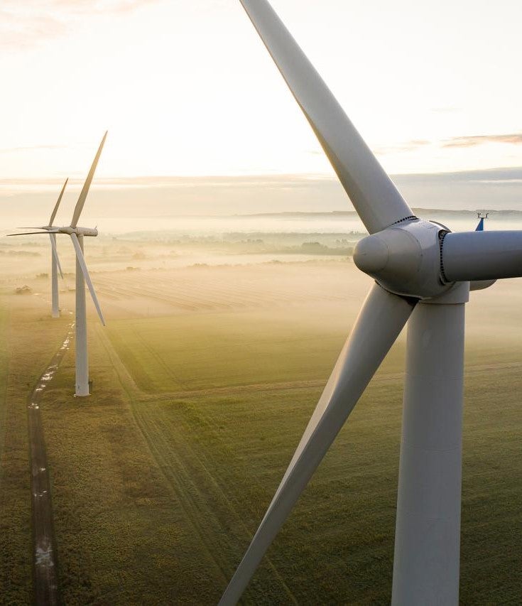 Wind turbines