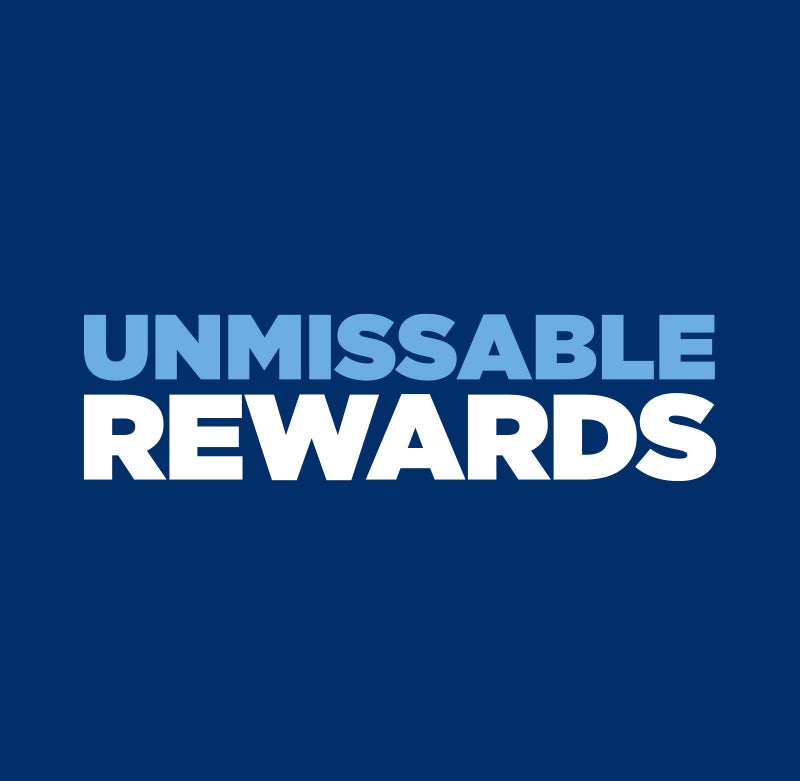 Unmissable rewards logo