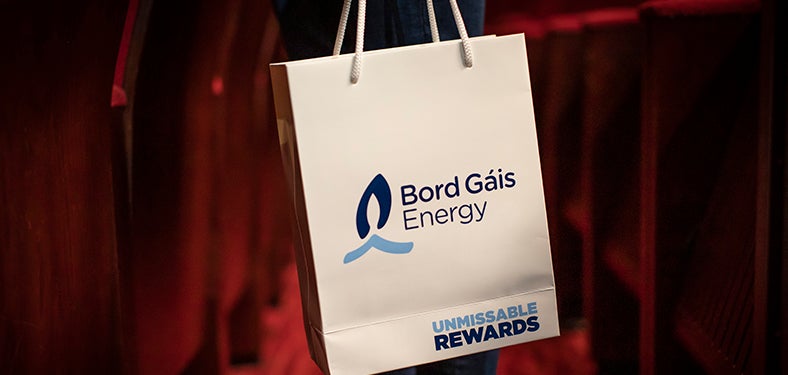 Bord Gáis Energy Theatre goodie bag