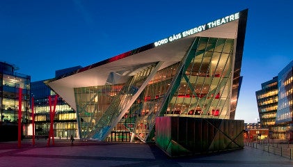 Bord Gáis Energy Theatre at twilight