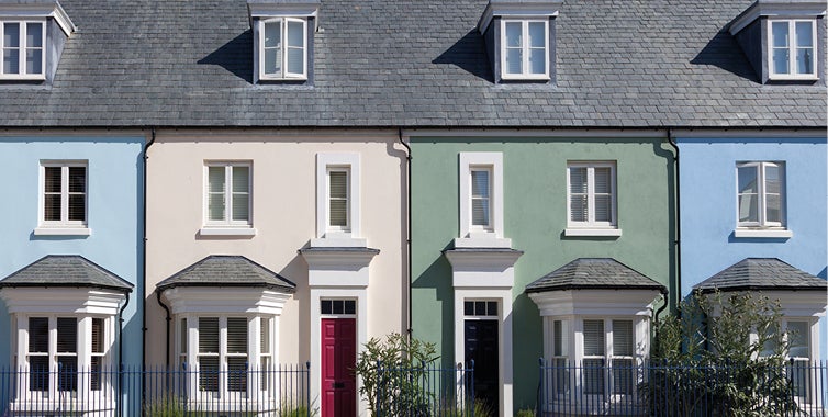 Colourful houses